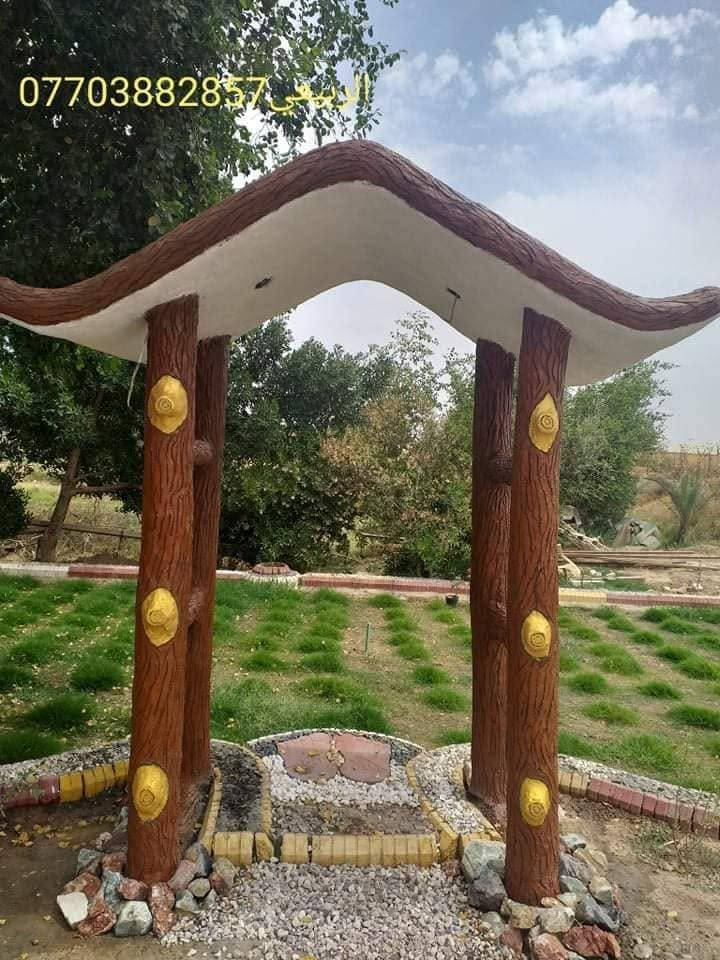 الربيعي للديكورات الأسمنتيه  ***********
