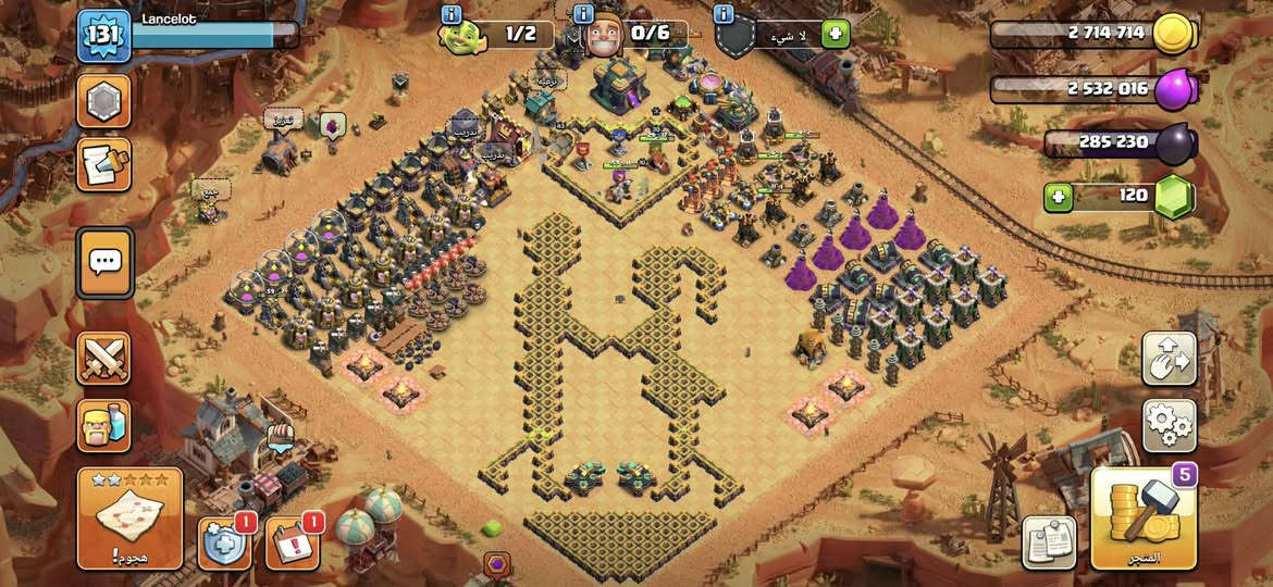 حسبات كلاش للبيع بيت 17ماكس وبيت 14مكاني كربلاء طوريج


**إذا كنت صاحب هذا الإعلان وتريد حذفه لأي سبب، رجاءا أرسل رسالة إلى الدعم الفني**