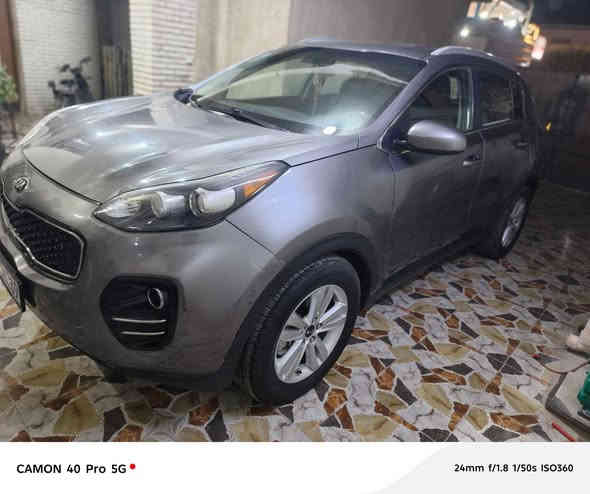 كيا سبورتج للبييع او مراوس موديل 2018 رقم بغداد دولي باسمي للاتصال *********** وارد كندي داخله كلين فور ويل  محرك 2400 تبريد قطعتين ثلج يبه قطع صبغ اثر شخوط ماشيه 83الف العنوان بغداد حي الجامعه السعر 148 بغداد
