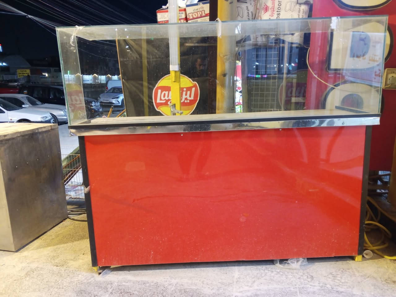 جامخانه ستيل جديدة تفصال الطول مترين جام فلات  سعر 400 وبيه مجال ***********
مكاني البلديات
