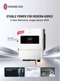🚀 جديد شيساج – قوة أعلى بنفس السعر! إنفرتر Chisage Hybrid IP65 ✅ كفر م...