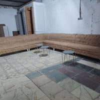 طقم ديوان • عسلي • ٧ قطع