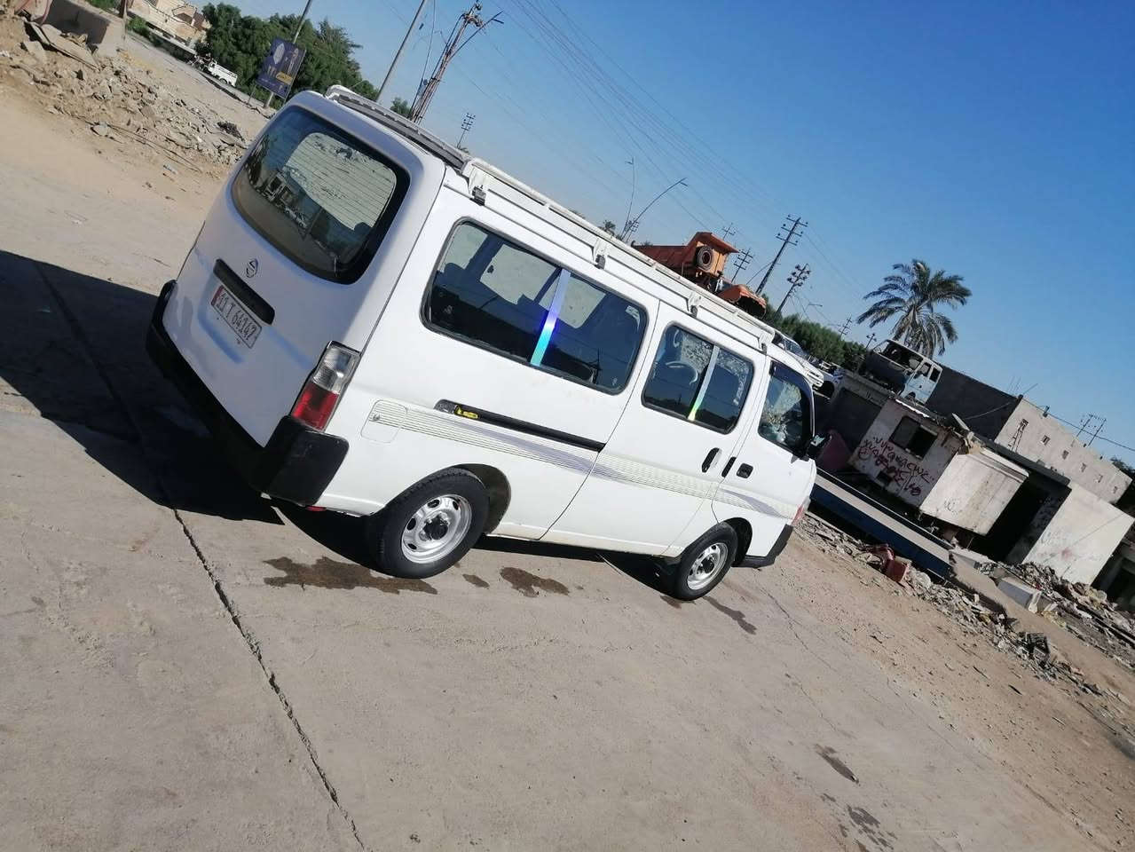 للبيع نيسان موديل 7رقم نكليزي بغداد مكينه ففتي محور سياره مصبوغه حزام جماليه بيهه باب سلايت ضربه السعر 85بيهه مجال مدينه الصدر ***********
