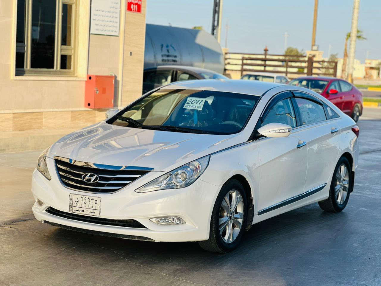 ا
السلام عليكم.   للبيع سوناتا.    موديل 2011
رقم بغداد.    مشروع وطني.     تحويل مباشر 

وارد خليجي.    فول عدا الفتحه.   
محرك. 2400.   خليجي.  دوش 

صبغ  ثلاث قطع.    بدون دواخل. 
شرط الفحص.  

السعر.  105.  وبيه مجال.      الكرمه الفلوجه
رقم الهاتف.  ***********
