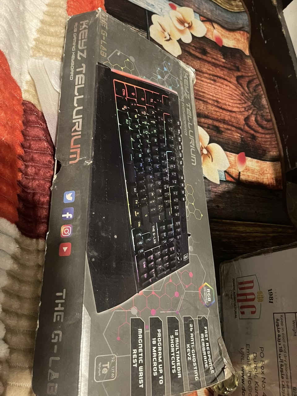 كيبوردات للبيع قطعتين جدد ما مستخدمه انطي سعر بدون كسر فوك 40 الف جوه ما ابيع موجود توصيل كل المحافظات


**إذا كنت صاحب هذا الإعلان وتريد حذفه لأي سبب، رجاءا أرسل رسالة إلى الدعم الفني**