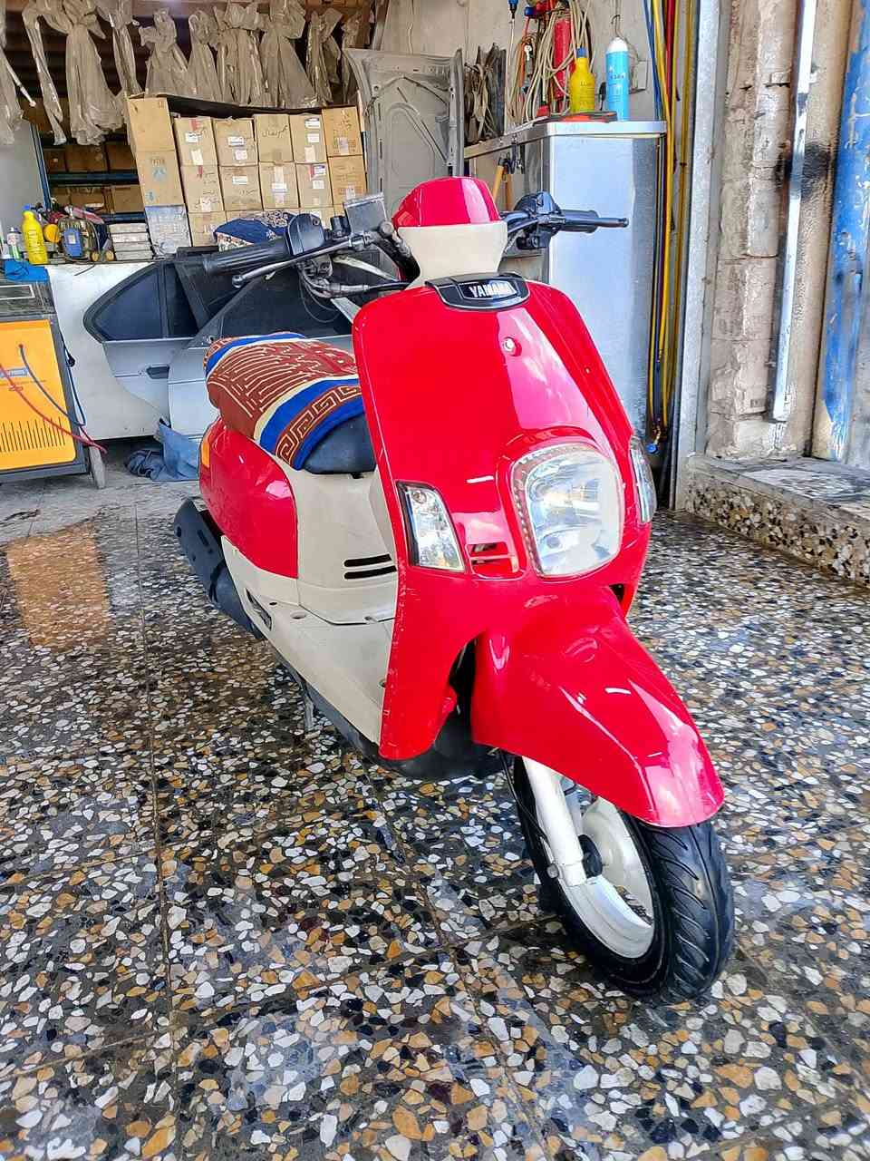 السلام عليكم من رخصت الأدمن المحترم دراجه بوليسي نوزل مال رمبه ممستخدمه هوايه وجاهزه سعرها 750000 الف وبي مجال *********** مكاني في كربلاء حي الصناعي
