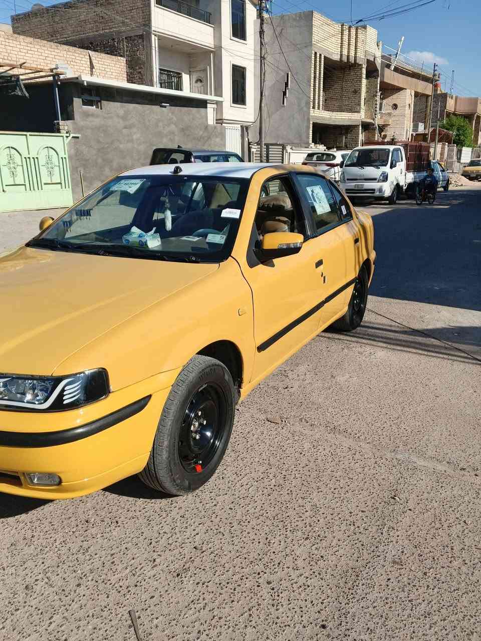 لسلام عليكم سياره سمند للبيع مديل2012 بلاد تدفئه تبريد تخم تاير كير فرنسي مكينه جديده رقم بغداد نكليزي باسمي تحويل ثاني يوم مابيها كل خياس سياره كلش جديده مكاني بغداد البياع حي المواصلات رقمي‏‪***********‬‏ ب42 وبيها مجال بسيط
