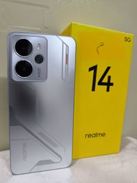 توفر جهاز Realme 14 - 5G  سعر 350 الف   مواصفات:- بوبجي 90 فريم حقيقي ...
