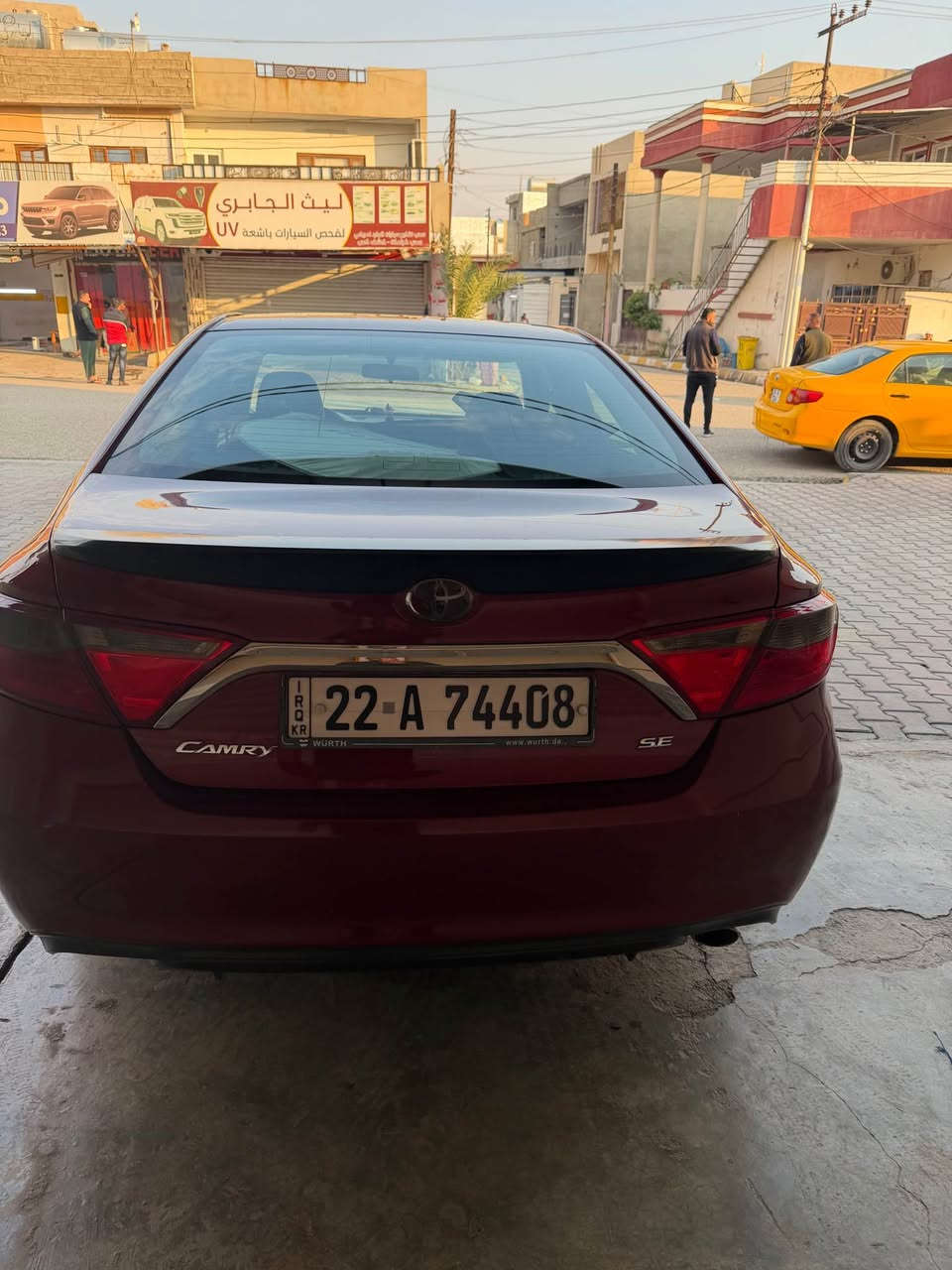 تويوتا كامري se فول عد الفتحه صبغ 5قطع بدون شاصي بيه5سم تعديل بارد بل الطامه سياره بدون اي نقص رقم وسنويه جديد تحويل وكاله بل شرط ابيعلك حزام سياره احلا من الصور مكاني كركوك السعو ١٣٦ شراي اتصل *********** مرواس ويه سياره احدث اراوس كركوك, العراق
