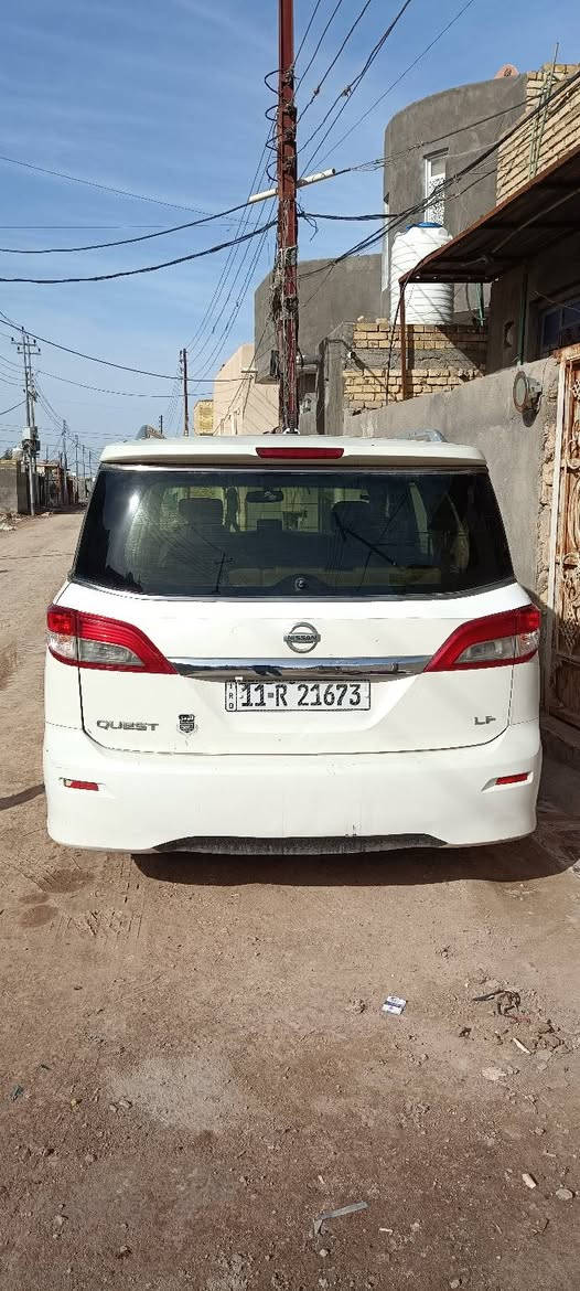 سلام عليكم( رجاءاً اقره المنشور كامل )
نيسان كويست 
موديل 2012
فول مواصفات 

8 راكب بيها كرسي اضافي

السياره بدون حادث مابيها قطرة معجون بيها بس طخه خفيفه بالجاملغ الايمن وراجع على البارد 

مكينه كهربائيات مكفوله 

(بيها خلل من تمشي بالبدايه ثكيله بس تعبر العشرين تنطلق ومرات يفصل الكير مايبوش بس ادوس تمشي على كيفها يعني الكير مرات يفصل ابيع على هاي الوضعيه )

(يعني ابيع بدون كير )

رقم بغداد انكليزي 
مشروع وطني بأسمي 
السعر 105
مكان السياره ناصرية مركز 

للتواصل تفضل خاص واني حاضر


**إذا كنت صاحب هذا الإعلان وتريد حذفه لأي سبب، رجاءا أرسل رسالة إلى الدعم الفني**