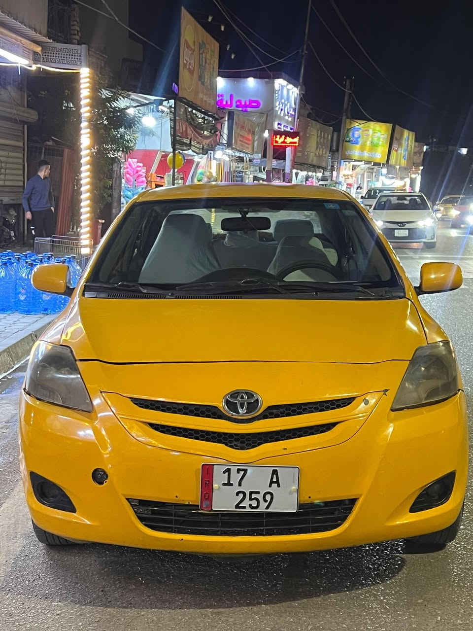 يارس تكسي موديل 2007 رقم مثنى باسمي مشروع وطني تحويل ثاني يوم مباشر دفتر بنزين بيها أو بس بونيد مبدل بدون اي دواخل سياره نقابه صفر سياره جاهزه سعر 68 وبيها مجال بسيط حلوه مال شغل العنوان كركوك 
1-اربع اطارات جديده 
2-صدر جديد
3-كير اوتوماتيك 
الاستفسارات 
***********
***********
