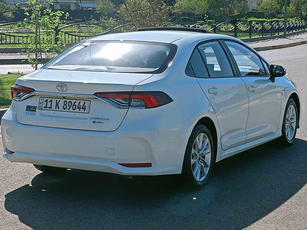 السلام عليكم

للبيع تويوتا كورلا هايبرد 

الشكل الخليجي 

موديل  2024

ماشيه 8 الف 

مكفوله من الصبغ والتبديل 

ولبارد كفاله عامه  

فول مواصفات 

سبير منازل 

سياره كلش جديده

بصمات ٢ كتلوكات اخت زيرو

السعر 146

للاتصال *********** 

مكان السياره البياع تقاطع درويش
بغداد بسمي
