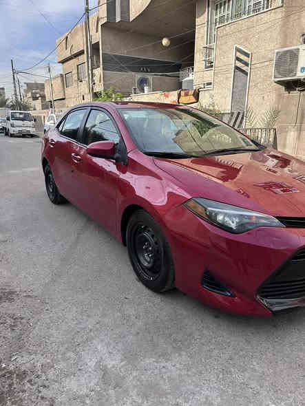 تيوتا كورلا موديل 2019 وارد امريكي حادثها البابين جهة اليمين وشويه من الجاملغ الامامي مصلح ومصبوغ والبيبان مبدلات نفس اللون بلادي بدون صبغ ،وبالعراق  الجاملغ الامامي جهة السايق انطخ عندي وصلحته بارد، باقي السياره مكفوله. كير ومحرك بلاديات .  رقم اربيل الدولي باسمي  هزه ورقم وسنويه جديد تحويل مباشر . تبريد تدفئه صدر كله جاهز سيارة جديده جدا ومابيهة نقص.  السعر 133$ وبيها مجال ،مكان السيارة بغداد
الاتصال على الرقم ***********
