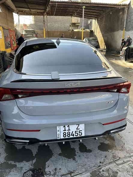 للبيع  
‏Kia k5 gt-line
 2023 
بدون تبديل ليبل واحد السيارة الضرر خلفي راجع بارد ومكحل بدون اي صبغ  وبدون ايرباك كلة سليم الرقم بغداد 
المواصفات:
1- بدون بانوراما 
2-بصمة ابواب وتشغيل عن بعد 
3-تحكم استيرن كامل 
4- كشن السايق كهرباء
5-كراسي جلد احمر
وختم شعار GTline
6-رادار امامي + خلفي
 (توقف خلفي ذاتي) 
7- شاشه كبيرة كار بلي( بلوتوث ، USB  AUX ) 
8- تو ويل
9- حجم المحرك 1600 توربو
10- رادار امامي + خلفي
11- لد نهاري
‏12 -انظمه قيادة
13-ويل كب ١٨
14- شاشه عرض اعطال بالدشبول
15- كروز سرعه ذكي  ( مثبت سرعه )
16- كشنات تدفئة 
17-سايد بريك كهربائي 
‏18- GPS الخرائط
19- نظام النقطه العمياء
20-  صندق كهرباء
21- قيادة ذاتية
22- شاحنة واير ليس
23- تحديد مسار 
25-- مخارج شحن أمامي و 2خلفي
26-- رادار جانبي + امامي + خلفي
27- تو ويل 
28- ماشية  22500 مايل 
للاتصال ***********
السيارة متواجدة بغداد 
السعر 217 وبي مجال 👍🏻
