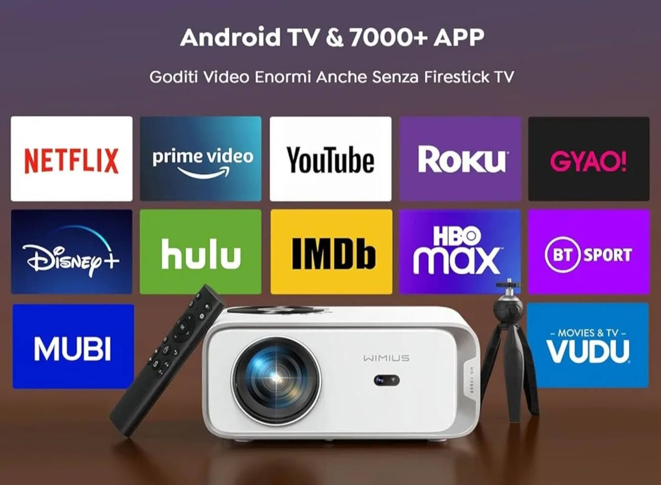 ❤️ داتا شو بروجكتر سينمائي 🌹
 خليك ويه المضمون واشتري راحة بالك 👇 👇 
ماتحلى المسلسلات والافلام الا مع البروجكتر السينمائي . 
🎥جهاز اندرويد يربط مع الانترنت مباشر 📽️
واي فاي بلوتوث يربط مع الهاتف المحمول الايفون والاندرويد لاسلكي بدون كيبلات 📲
يعرض على الحائط بمساحة عرض من ١ متر الى ٧ متر تتحكم بالzoom حسب مساحة الغرفه
🌜🌛🌹❤️🌜🌛❤️🌹🌛🌜❤️🌹
💥 اذا رايد سينما حقيقية أو جهاز متكامل💥 جهاز كهربائي 💥
🔥جهاز العرض الداتا شو wimus p63🔥
مكتبة برامج ، Google Play,مكتبة افلام وبرامج وقنوات فضائية 
 🔥 يتميز بدقة أصلية تبلغ 1080 تدعم 4k🔥
🚨ونظام Android TV مدمج في نظام سريع وسلس 🚨
📽️ويدعم تقنيات الاتصال الحديثة مثل Wi-Fi 6📽️
 و Bluetooth 5.2.
المواصفات الرئيسية :-
يتميز جهاز العرض  بمجموعة من الميزات المتكاملة والمفيدة للاستخدام المنزلي وفي المدارس والمعاهد والجامعات .

🔴 الدقة والسطوع: دقة أصلية تبلغ 1920 × 1080 بكسل، ويدعم إدخال إشارة 4K. يبلغ سطوعه حوالي 750  ANSI 
اي مايقارب 38.000 لومن
🔴 نظام التشغيل: مزود بنظام Android TV مدمج، مما يتيح الوصول المباشر إلى أكثر من 7000 تطبيق، بما في ذلك Netflix و Prime Video و Disney+ وغيرها، دون الحاجة إلى أجهزة بث خارجية. سينمانا والمنصة شاهد مسلسل. مكتبة افلام وبرامج مجانية مفتوحة 
🔴 الميزات الذكية: يشتمل على تركيز كهربائي مبتكر (Electric Focus) لتوضيح الصورة في ثوانٍ قليلة عبر جهاز التحكم عن بعد، وتصحيح انحراف رباعي النقاط (4-point keystone correction) لتعديل زوايا الصورة بسهولة.
🔴 الاتصال: يدعم أحدث تقنيات Wi-Fi 6 و Bluetooth 5.2 لنقل بيانات أسرع وأكثر استقرارًا، وربط مع جميع الأجهزة والاصدارات بدون تقطيع أو تأخير .. 
🔴 ويتضمن منافذ HDMI مزدوجة، ومنافذ USB مزدوجة، ومنفذ AV، ومقبس سماعة رأس.
🔴 الصوت: يحتوي على مكبري صوت مدمجين بقوة 10 واط.  . 

🔴 يغطي مساحة عرض 7 متر مع خاصية التكبير والتصغير ، 
🔴 فوكس تحكم عن طريق الازرار الموجودة في أعلى الجهاز او عن طريق الرمونت كونترول  اوتو كيستون لتصحيح انحراف الزوايا . 
🔴 ذاكرة داخلية 8 كيكا والعشوائية 2 كيكا نظام سلس سريع التحكم والتنقل بين البرامج . 
🔴 الربط مع الهاتف الاندرويد والايفون لاسلكي بدون انترنت 
عن طريق خاصية المشاركة الاسلكية المثبتة ولا تحتاج إلى تثبيت .
🔴 تبريد مزدوج الجوانب يعطي انسيابية في تبريد عالي التوزيع 
لمشاهدة الأفلام بدون توقف . مع خاصية تنقية الغبار لتقليل من حدوث بقع سوداء . عدة تنظيف ملحق مع الجهاز.
🔴 المحتويات ستاند منضدي كيبلات ورمونت وكتلوك وعدة تنظيف . 
🔴 الجهاز جديد استيرادنا الخاص 
 سعر القطعه 120 الف دينار 
للحجز والاستفسار مراسلة الخاص او التواصل عبر الواتس على الهاتف ***********
بغداد الشعب وتوجد خدمة توصيل 5 آلاف لكافة انحاء العراق
