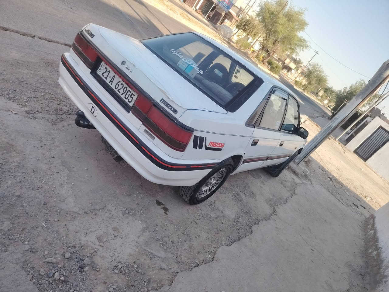 #بيع مستعجل
#مازده كفاله عامه لا صبغ ولا ضربه
٨ باخ كير محرك شرط لا صرف ولا بخار  ٤ تاير جديد صدر جديد سياره جاهزه من كلشي هزه جديده سنويه ٣١ يلا تسقط تحويل مباشر 
#سعر٣٢ $ وبيها مجال شي قليل
#هاتف ***********
