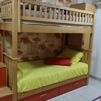 سرير دورين • ١٢٠*١٩٠سم • زان احمر