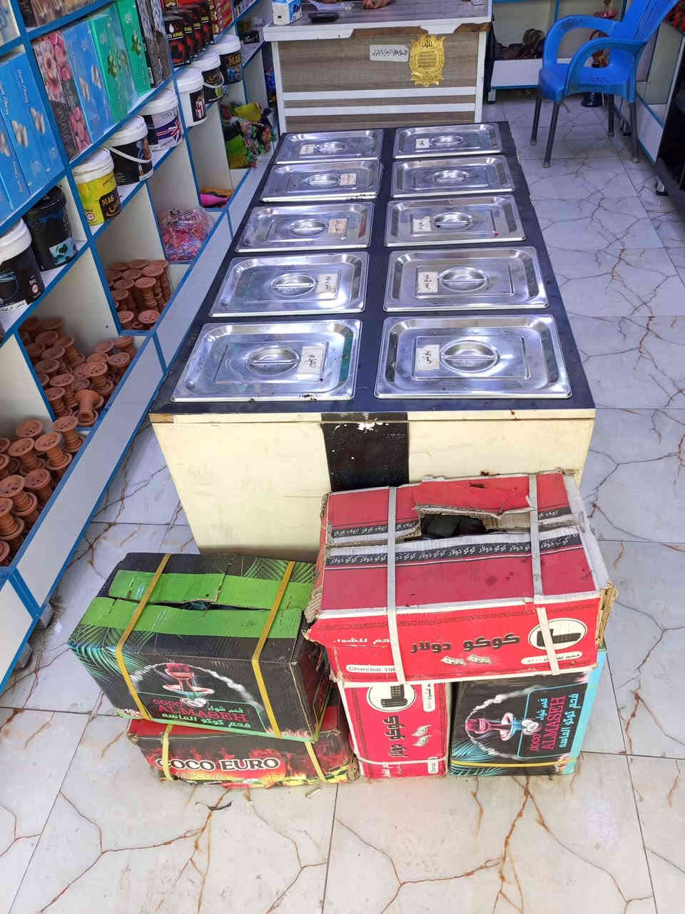 اسلام عليكم محل البيع مآل تجهيزات نراكيل موقع المحل اطوريج الطنبي المحل جاهزة من كلشي مثل ماموضح في الفيديو بيع المحل العدم التفرغ الاستفسار أكثر التصل على رقم الهاتف السعر خاص خوان رجان إلي مو شراي الايعلق لأن هاذ حلال مسلم ***********
