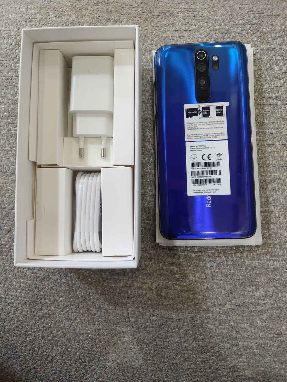 جهاز ريدمي نوت 8برو
ذاكرة 256 رام 8  معالج العاب قوي ( Helio G90T)  يعني بالعاب 60 فريم كامره خلفيه رباعيه بدقة 64 ميجابكسل بطارية كبيره 4500 مللي امبير تدعم الشحن السريع شاشه كبيره مقاس 6.53 بوصه دبل سيم كارت
جهاز نظيف بمعني الكلمه 
سعر 125 وبي مجال بسيط 
نجف حى الغدير


**إذا كنت صاحب هذا الإعلان وتريد حذفه لأي سبب، رجاءا أرسل رسالة إلى الدعم الفني**