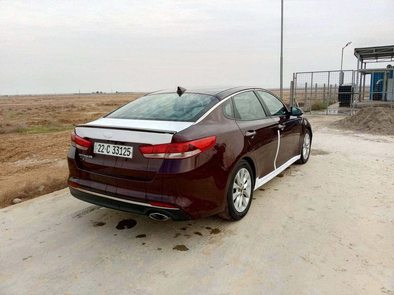 كيا اوبتما مديل 17 وارد امريكي ضررها خشم بونيد بس السعر 127 وبيها مجال للستفسار ***********
