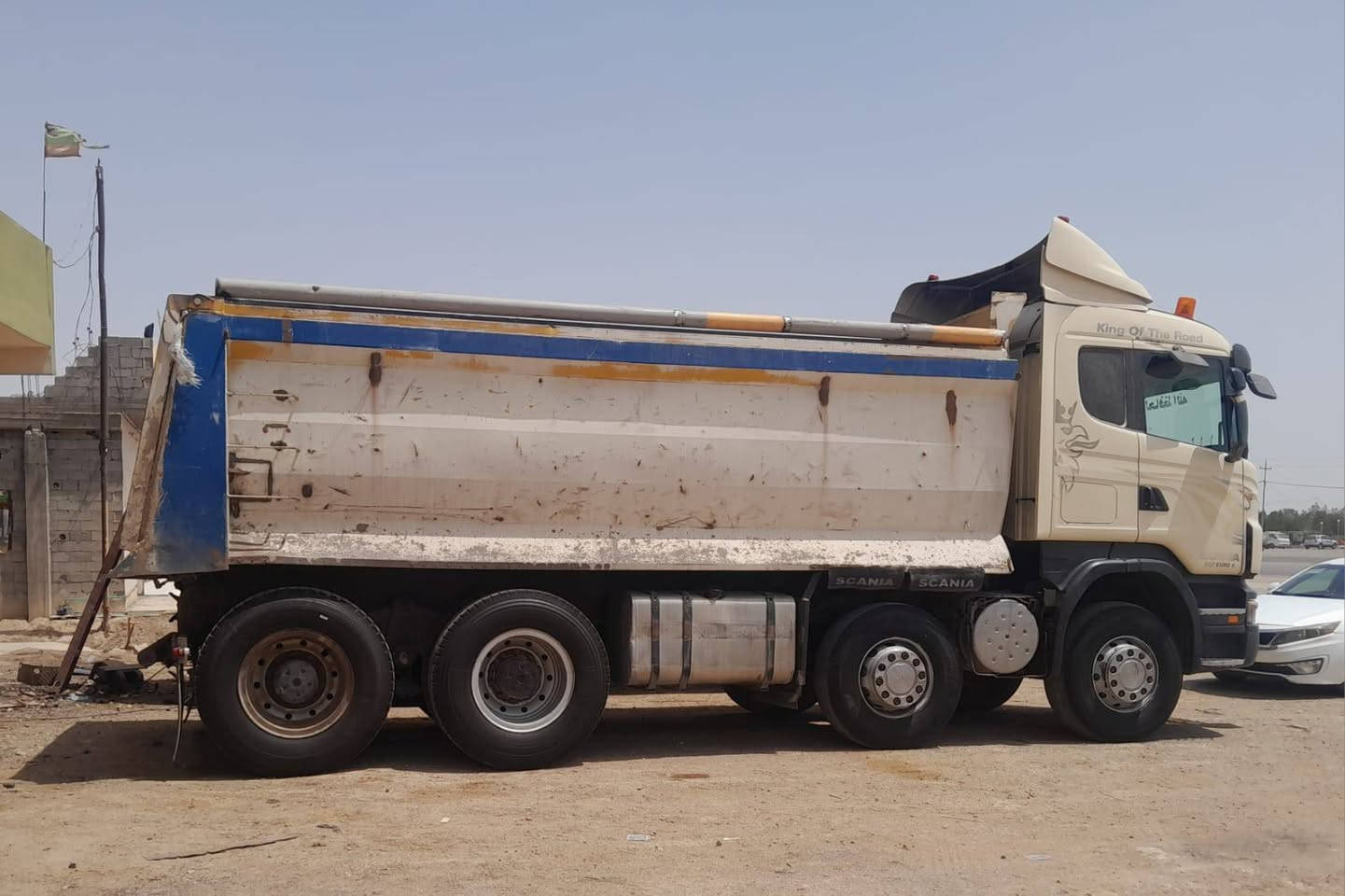 سلام عليكم سكانيه سرائيليه
موديل 2008  مكينه [6]تخم تايرمكفوله كفاله عامه مكان واسط تقاطع نعمانيه لاستفسار ***********.   مكلف بلنشر   ***********
