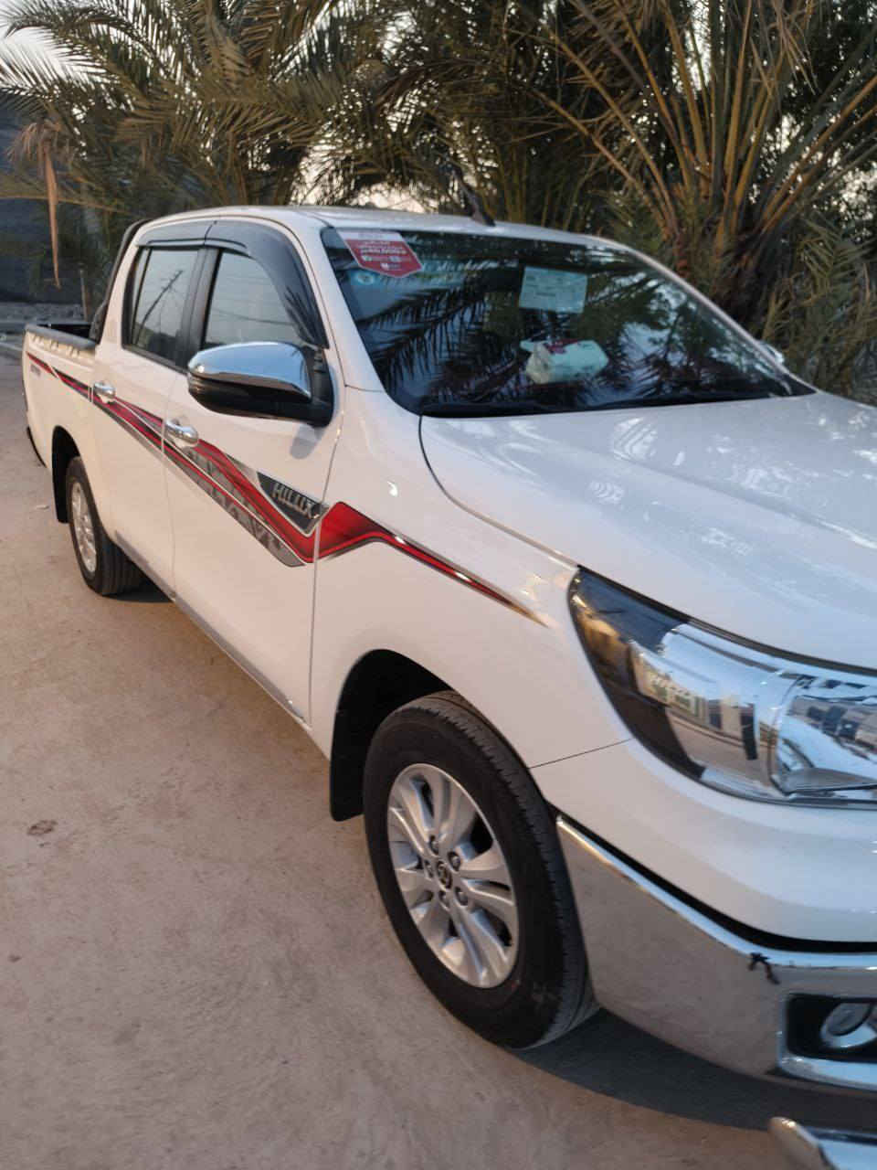 تيوتا هايلوكس 25 شركت الساز 
سياره كفاله عامه بحالت الشركة فول مواصفات 
رقم بصره نكليزي سنويه 31 

عنوان ذي قار بيع او مراوس حسب القناعه 

تفاصيل ***********
