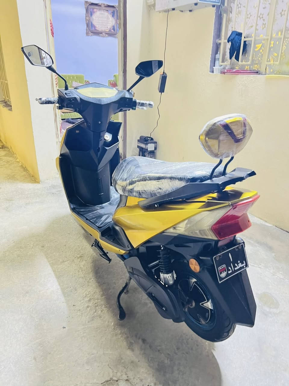 سلام عليكم دراجه سكنس شحن  ٦بطاريات كبار بطارياتها خير منالله دراجه مال جناي سعرها ٣٥٠عنواني ديالي بعقوبه  التحرير  الستفسار اتصال برقم ***********
