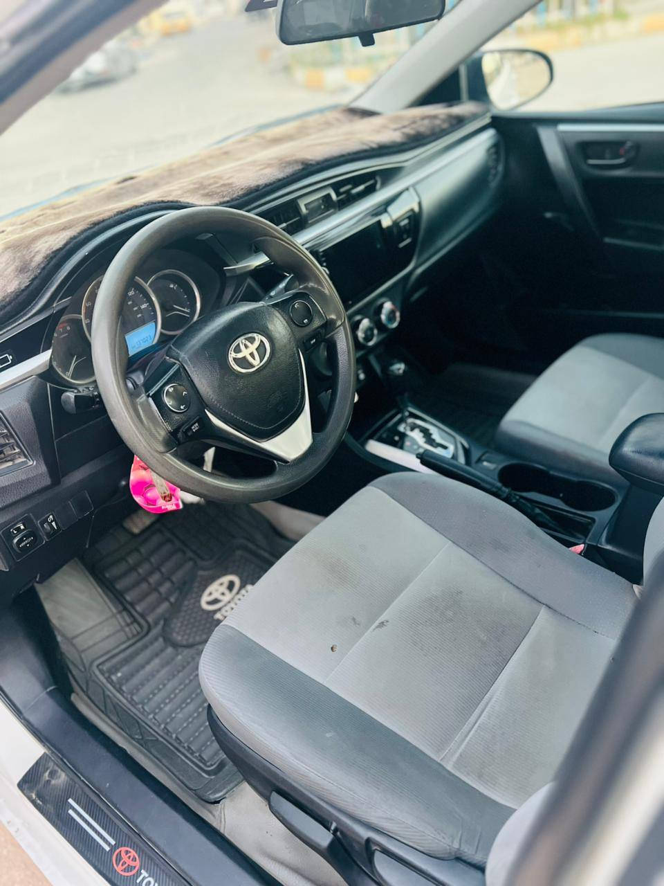 كورلاء 2015 لون ابيض ثلجي أمريكي السياره حره تحويل ثاني يوم تبريد ثلج الكهربايات شرط من السكن الأمامي لسكن الخلفي كلها شغاله مكينه وكير وخير من الله بيه حادث أمريكا بيه جاملغ وبنيد والجاملغ الثاني مفتوح سياره جاهزه خير من الله المكان الناصريه حي اريدو السعر 120وبيه مجال ***********
