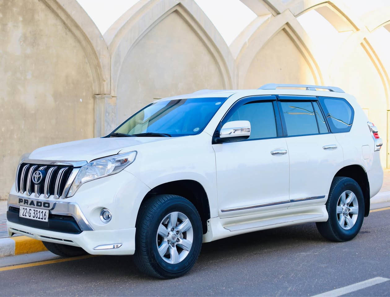 برادو مديل 2014 TXL
رقم اربيل  تحولي او وكاله 
حساس امامي خلفي 
كامره 
ماشيه 72 حقيقي 
7 راكب  
3 قطع تبريد 
شاشه
زراك لايت  
ثلاجه 
تحكم ستيرن 
4 سلندر 
السعر 250 مجال قليل 
***********
مكان السياره كربلاء كربلاء, العراق
