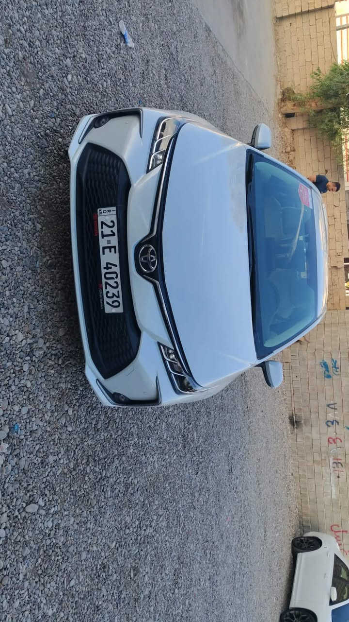 يالله سلام عليكم كورلا خليجي موديل 24 اخذته من الشركه على أيدي بعده على وضع الشركه. مكفوله كفاله عامه ماشيه 13 الف موصفات بصمه وشاشه وحساسات كأمره تحكم ستيرن بدون فتحه سقف فقط شرط التحويل مكاني ديالى جلولاء اخوان اني مكلف بل نشر اي ستفتار هاذ رقم صاحب السياره ***********
