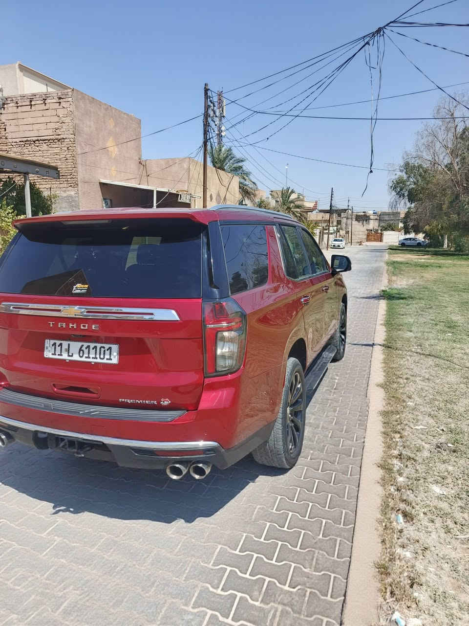 تاهو ابريم 
مديل 2023 
فول مواصفات
امريكي حادث
جاملغ خلفي وبيبان 2 ابلاديه نفس الون تشغيل عن بعد
كشن من فصل رقم مميز
بغداد 

السعر 38 ونص بس بيع مراوس ماريد عنواني كربلاء رقم الهاتف
***********
