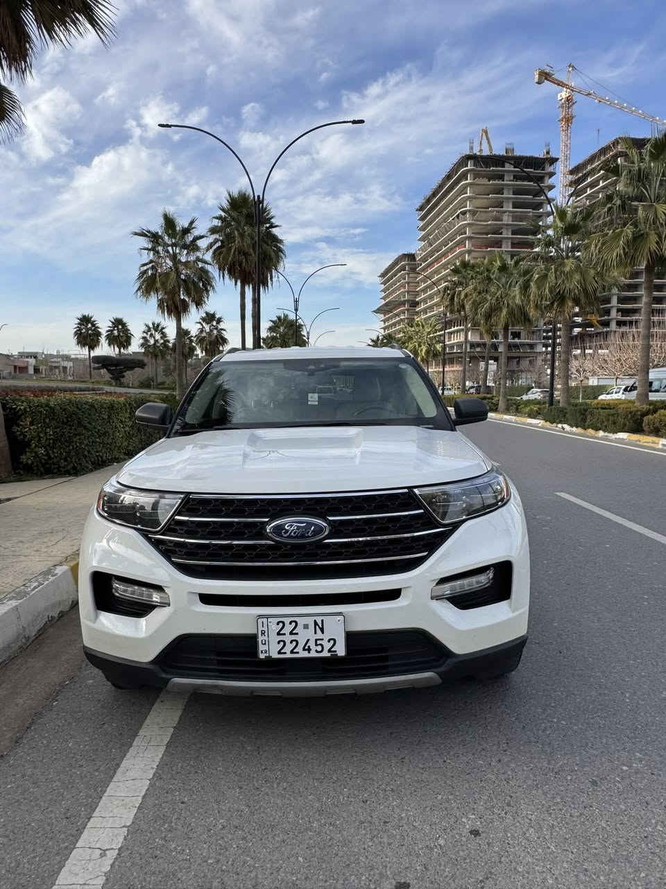 فورد اكسبلورر موديل ٢٠٢٢ مواصفات XLT محرك ٤ سلندر ٢.٣ توربو ماشي ٢٢ الف فقط تجي ٧ مقعد كشن ملكي داخيل كريمي رادار و تحكم و قيادة تدفئة كشنات وارد امريكي صور حادث موجودة بهاء بابين صبغ شبر من جنطة صور حادث موجودة مرقمة اربيل مكان اربيل شراي يتصل ملاحضه ارباك بس تكمة يمين راجع سيتم باقي كل بشرط 
سعر ٢٤٨ ورقة مجال لطيبين 
***********
***********
