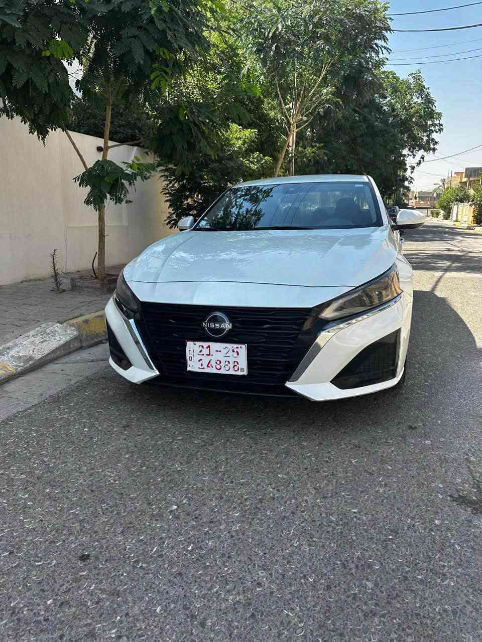 على بركة الله
نيسان التيما

الموديل : 2023

النوع :      sv 

الضرر :  كما موضح في الصور.نصف جلمرلغ خلفي مصبوغ
جميع الايرباكات سليمه

بدون رقم تترقم شمالي 
اللون : ابيض صدفي
حجم المحرك 2500 cc
عداد المسافة  : 53 الف مايل 

المواصفات : 
بصمة تشغيل 
بصمة ابواب
تشغيل عن بعد 
كاميرا 
شاشه ايباد 
رادرات 
حساس خلفي 
توقف ذاتي 
ويل كروم 
نظام ايكو نورمل سبورت 
سياره جديده  الحمدلله مناقصها برغي سيرفس كامل مسويلها دهن وفلاتر واكفلها من كلشي غير الحادث مال امريكا قطعه وحده 
رقم كاتي تترقم شمالي فقط 
موقع السياره كركوك السعر المطلوب 160 ورقه وبيها مجال 
للاستفسار ***********

