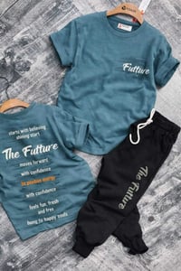 تراك ولادي • قطن ليكرا • مقاس ٤-١٢ سنة