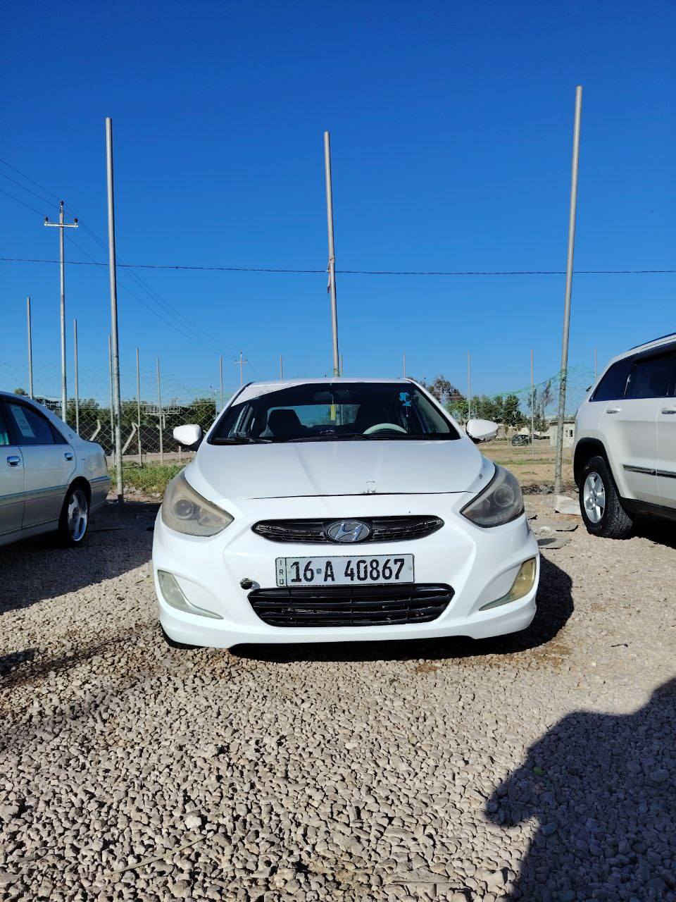 🚗 للبيع أكسنت 
 • الموديل: 2016
 • المكينة: 1600 سي سي
 • 
 • اللون: (ابيض)

مواصفات السياره 

 تحكم ستيرن 

 مري شفط 

 اشاير بل مري 

قفل سنتر لك 

دشبول لونين 

 • رقم قادسيه 
بسمي
 
 • بيه شبر صبخ بل جاملغ الخلف
 • بارد بسيط في الباب الأمامي
 • مكينة كير شرط 
 • حداديه جديده  
وتبريد ثلج 

💰 
العنوان نجف 
📞 للتواصل: (*********** )
