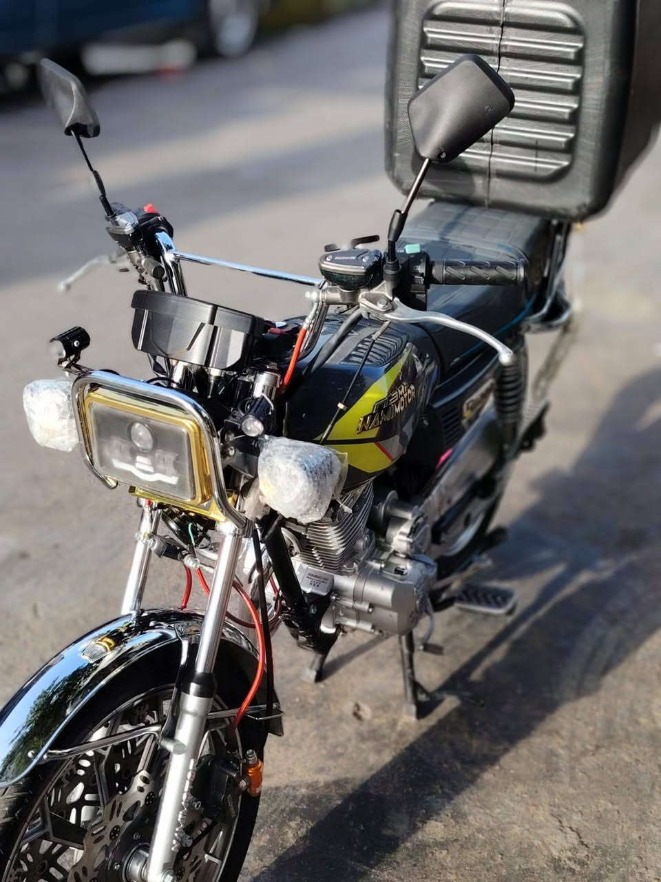 السلام عليكم
دراجه إيراني للبيع موديل 2025 مكينه خير من الله ما متعوبه أوراق كامله ما بيها اي نقص *********** واتساب
مكاني بغداد اليرموك
