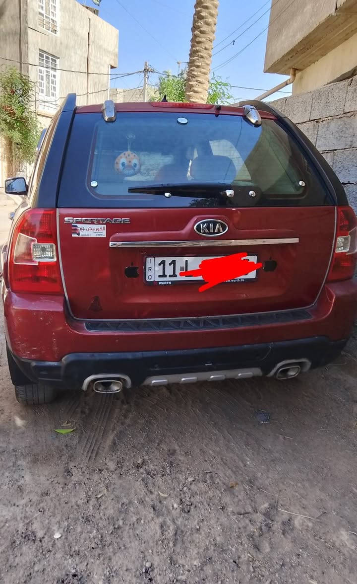 السلام عليكم 
كيه سبورتج 
موديل2009
للبيع 
***********
السعر 120وبيه مجال بسيط
