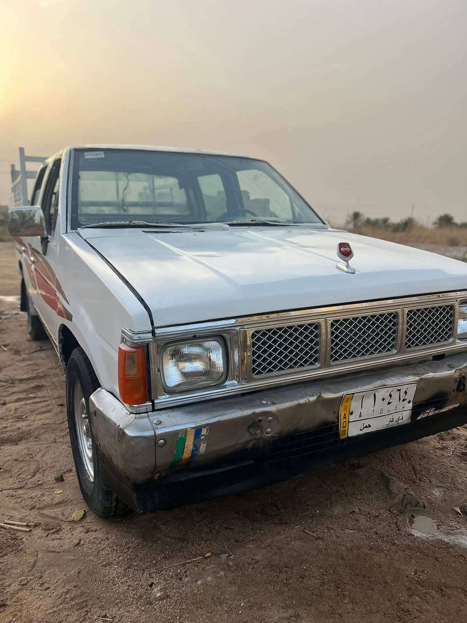 نيسان 1991
***********
سلام عليكم موديل 1991 سيارة معمره تعمير كامل كهربائيات كشر كلشي جاهز حدادية محركها البلاد سنويتها ساقطة وبيها فطر زغير كلش وملحوم ماعليه شي السعر 22 وبيها مجال
 مكاني ناصريه
