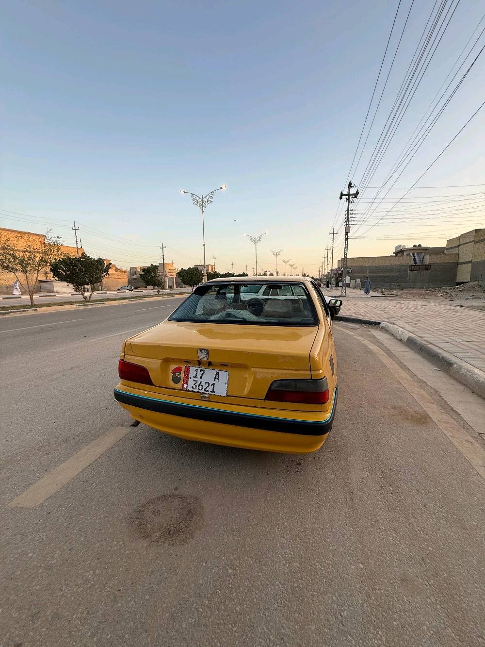 سياره بيجو بارص موديل 12 رقم نكليزي تحويل ثاني يوم مصفره من كلشي تبريد شغال ثلج مكينه لاتنقيص ولاتبخير مكان كربلاء 