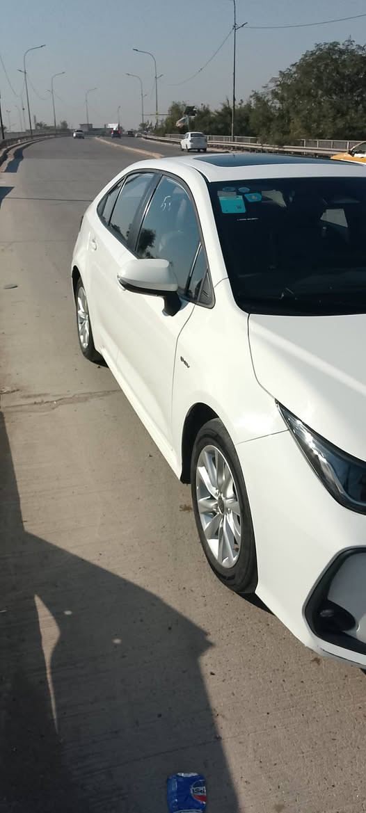 كورلا 2025  HEV  علامه سوده شكل خليجي 

المواصفات 
🛜مكينه 1800 هايبرد شحن ذاتي 
🛜سلايت 
🛜كراسي جلد اصلي 
🛜رادار + تحديد مسار طريق + قيادة ذاتيه 
🛜قرائة علامات الطريق المرورية
🛜بصمة تشغيل + دخول ذكي  يدة الباب
🛜هاندر بريك بصمة + اوتو هولد 
🛜 بطاين بوب حياكه  مطرز 
🛜كيجات ديجتل 
🛜شاشه مسجل +تبريد بيانو + كامره خلفيه دوارة + كار بلي 
🛜تبريد قطعتين 
🛜لايت زينون عالي ناصي + بروجكتر لد زينون 
🛜 حساس اطار + حساس مطر + حساس لايت داينمك  
🛜ايفو مود + مود درايف + مانع انزلاق 
🛜 تحكم  الستيرن كامل مع كروس سرعه
🛜ايرباك عدد 10
🛜ويل كب  حجم 
تغليف الارضية جلد
عنواني بغداد حي تونس افاق عربية 
تلفوني ***********
السعر 151 وبيها مجال بسيط بغداد, العراق
