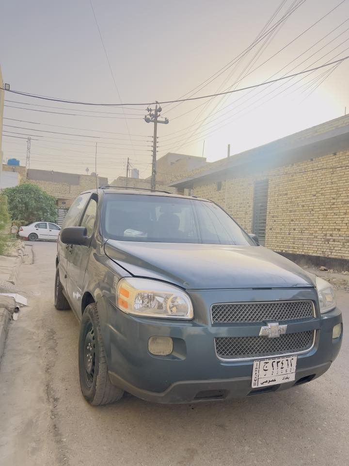 للبيع شوفرليت بلاندر 
٧ راكب  رقم بغداد ألماني 
موديل 2007 محرك كير نضيفات تبريد عاطل 
بيها ضربه باب وجاملغ مصبوغه حزام 
حجم المحرك ٣٩٠٠
السعر 53 وبيها مجال
مكاني ميسان للاتصال او مراسلة هذا الرقم 
***********
