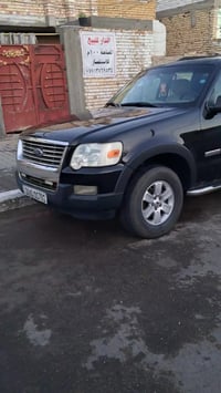 فورد اكسبلور 2007 كفاله من الضربه والصبغ والمعجون تبريد قطعتين ثلج شرط...