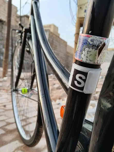 السلام عليكم بايسكل للبيع مديل 22السعر 140اوبي مجال قليل المكان الكوفه شارع المعمل والرقم ***********
