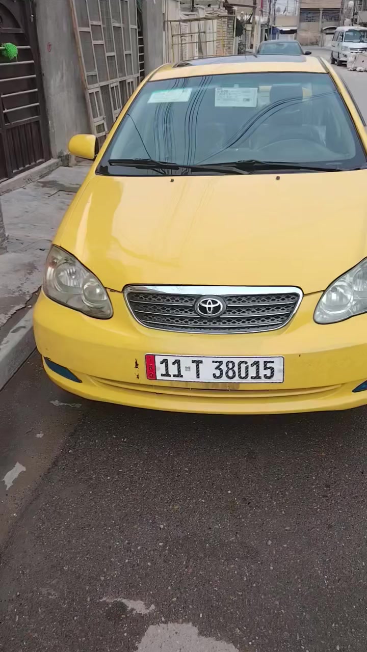 السلام عليكم
كورلا نحله  مديل 2008

رقم  بغداد انكليزي 

مصفره هيئة وغرامات

3 قطع تبديل 

كير مكينه تبريد كهربائيات كوله كامله 

دوشمه جديده ارضيه وكشنات وجنطه

تخم تاير جديد 

السعر 78 وبيها مجال بصيط

العنوان بغداد الحسينيه 

***********

باسمي السياره وابيع شرط التحويل
