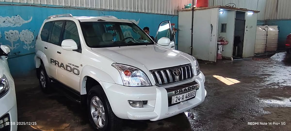 السلام عليكم برادو 2006 محرك 6 كفالة عامة كشر كير محرك رقم دهوك بسمي تريد تحويل أو وكالة السعر 175. بيه مجال مكانه بابل 
للا ستفساار ***********
