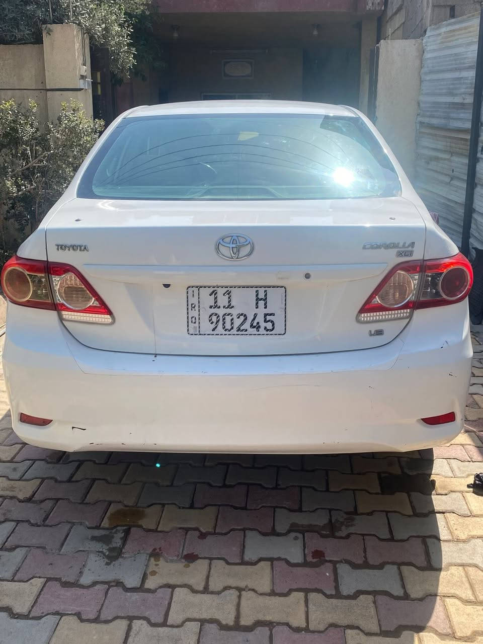 كورلا شركه عامه ٢٠١١ سياره جاهزه بيها ثلاث قطع صبغ بدون دواخل ابيعك حزام محرك كير تبريد كهربائيات كله شغال تايرات جيده رقم جديد سنويه جديده سعر ١١٥ وبيها مجال قليل مكان سياره ابي غريب رقم  الهاتف ***********
