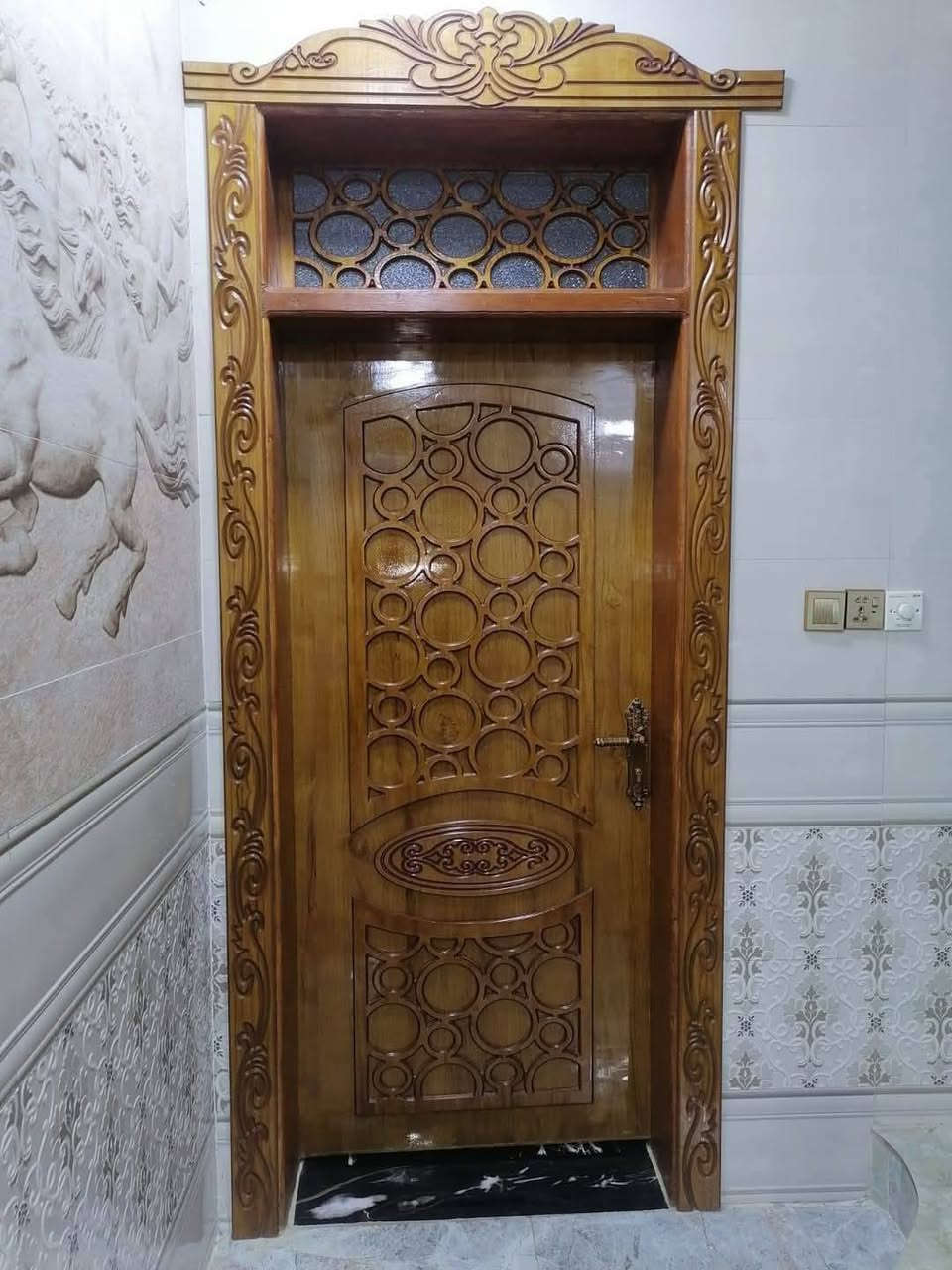 عرض خاص سعر الباب فقط 190 الف هاذا العرض يشمل
1..باب صاج معاكس 6ملم ثقيل
2..حشو داخلي كل شغلنه خشب جديد قديم مانشتغل
3..نقش سي ان سي وجه واحد 10 ملم
4..كيلون اوزن ثقيل
5.. الشد والصبغ علينه وصبغ جرجوبه علينه
6..النقل حسب المكان علئ صاحب البيت
للحجز والاستفسار ***********
العنوان ديوانية مقابل المحافظه الجديده فرع جامعة الإمام الكاظم ثاني فرع عليسره من تعبر الكراج
اقل مدة حجز حاليا 20 يوم لود بلعمل
العمل داخل الديوانية وكل الاقظيه والمحافظات القريبه علديوانية
