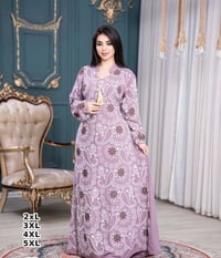 دشداشة كشمير • تطريز راقي • مقاسات 2XL-5XL