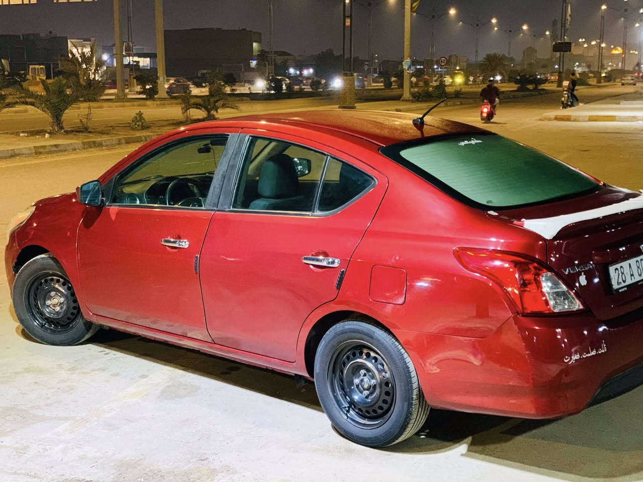 نيسان فيرسا٢٠١٩ حادث السياره بنيد وجاملغ  راجعات نفسهن وبيه بلعراق باب خلف السايق صبغ السياره فول موصفات جاهزه مابيه نقص رقم نجف انكليزي باسمي تحويل مباشر.  سونار وصور الحادث مرفق بلمنشور (سعره ٩٥ وبيه مجال) مكاني ناصريه مركز ***********
