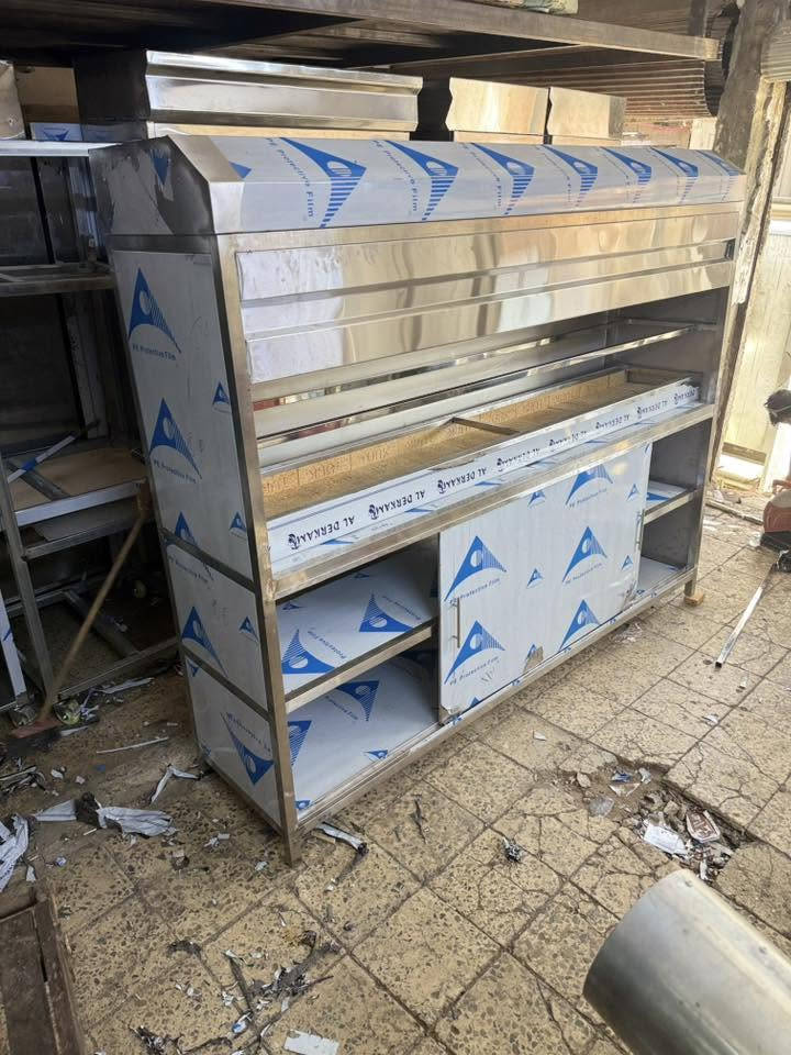 معمل كرار ابو ادم 
لتجهيز المطاعم والفنادق والافران 
لعمل الشوايات والطباخات والقلايات 
وكل ما تحتاج حسب الطلب والقياسات 
وعمل الدكتات والهودات السحب والدفع 
وعمل الأفران النابولي والنفقي جميع القياسات 
🔹 تصاميم خاصة حسب طلبك
🔹 تغليف حراري ضد الظروف الصعبة
📍 صناعة عراقية 100%
موقعنا العلاوي شارع سته 
قرب مستشفى الكرامه. 
خدمه توصيل جميع المحافضات 
***********
